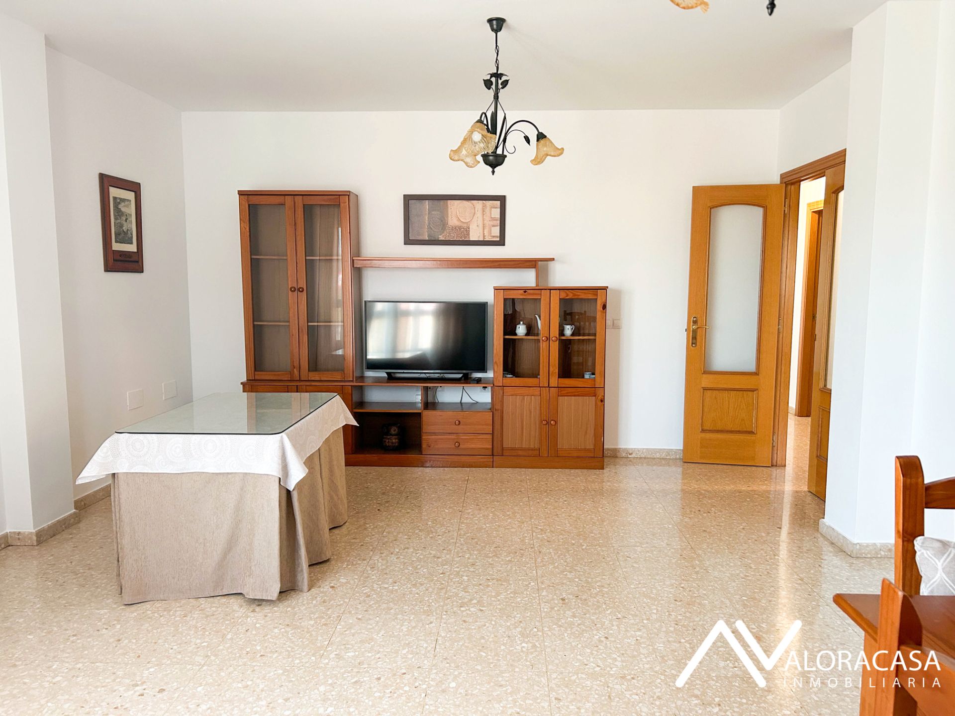 Sala de estar de Piso de alquiler en Cártama con Aire acondicionado, Trastero y Amueblado