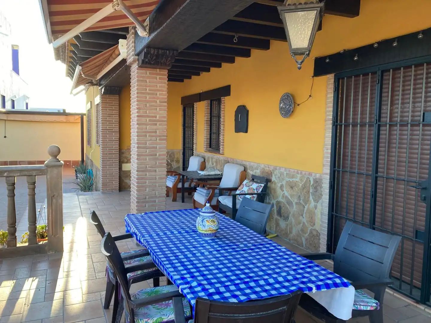 Terraza de Casa o chalet en venta en Fuengirola con Aire acondicionado, Jardín privado y Parquet