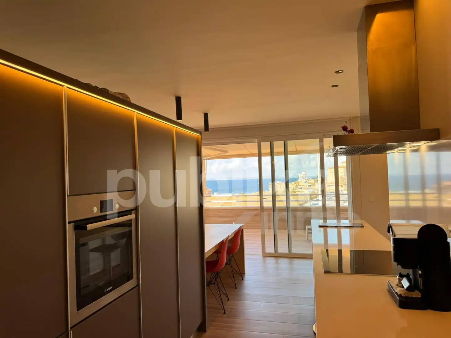 Cuina de Àtic en venda en Santa Pola amb Aire condicionat, Calefacció i Terrassa