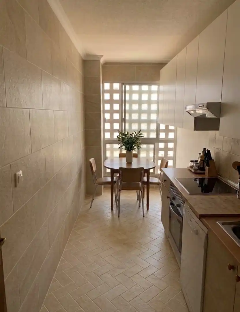 Kitchen of Flat for rent in Salamanca  with Heating, Terrace and Furnished