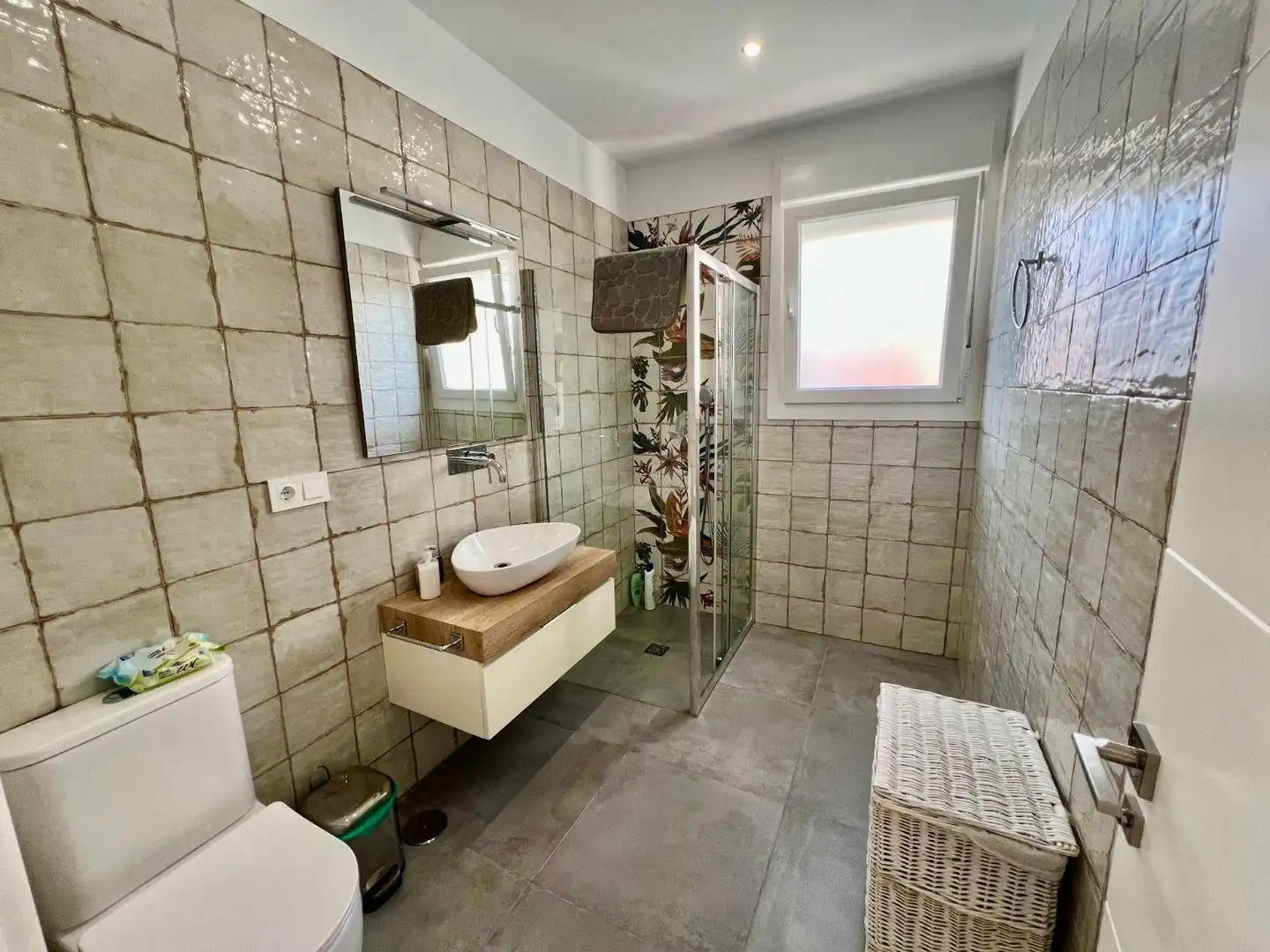 Bathroom of Houses for rent in Almonte  with Air Conditioner, Private garden and Terrace
