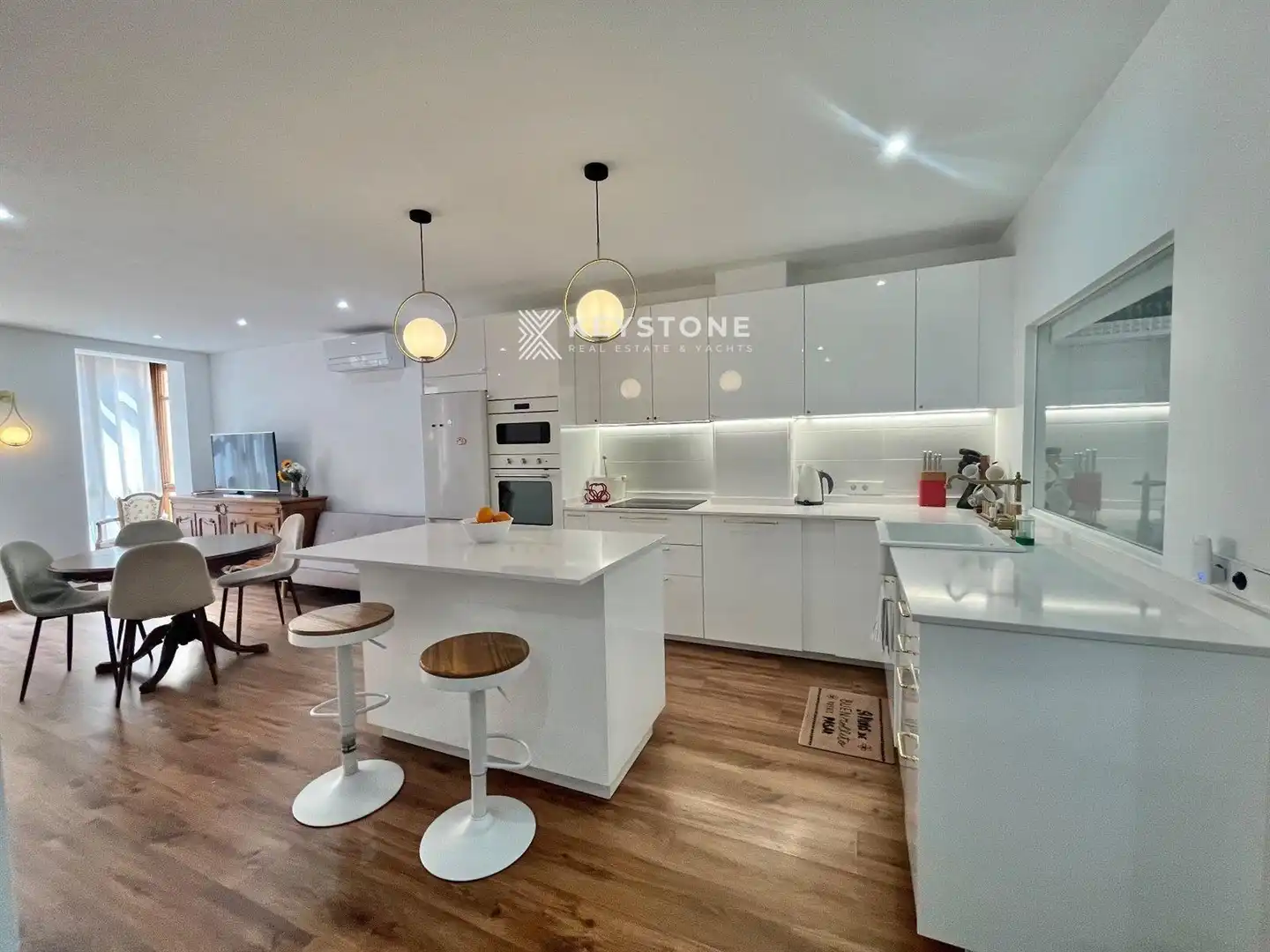 Kitchen of Flat for sale in  Palma de Mallorca  with Air Conditioner, Heating and Parquet flooring