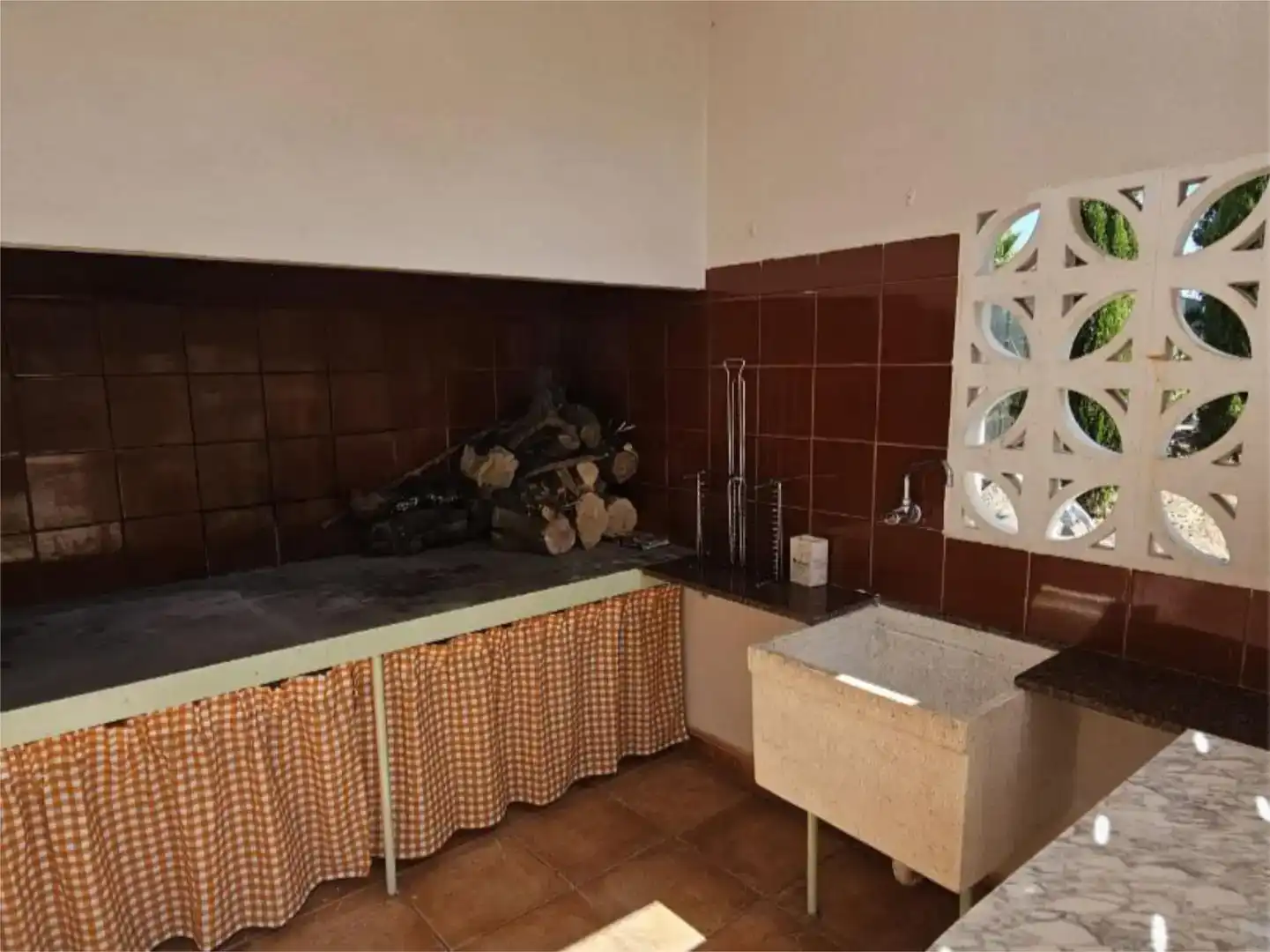 Cuina de Casa o xalet de lloguer en Vila-real amb Jardí privat, Traster i Piscina