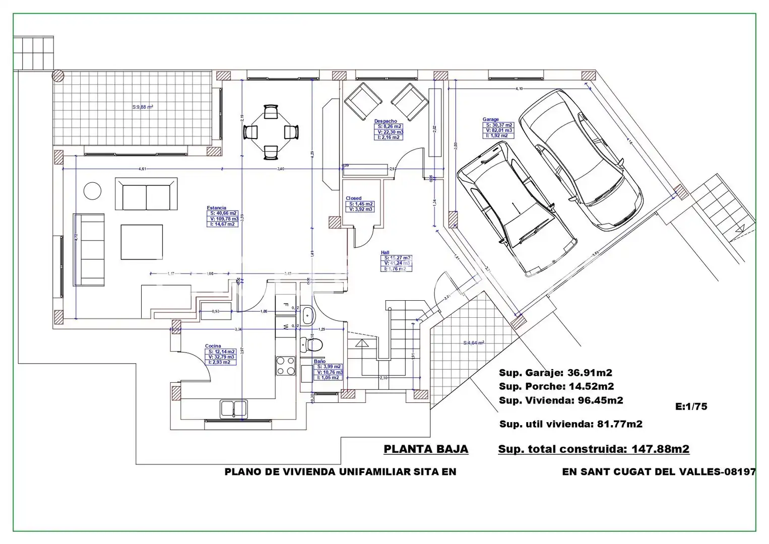 Houses for sale in Sant Cugat del Vallès  with Air Conditioner, Heating and Private garden