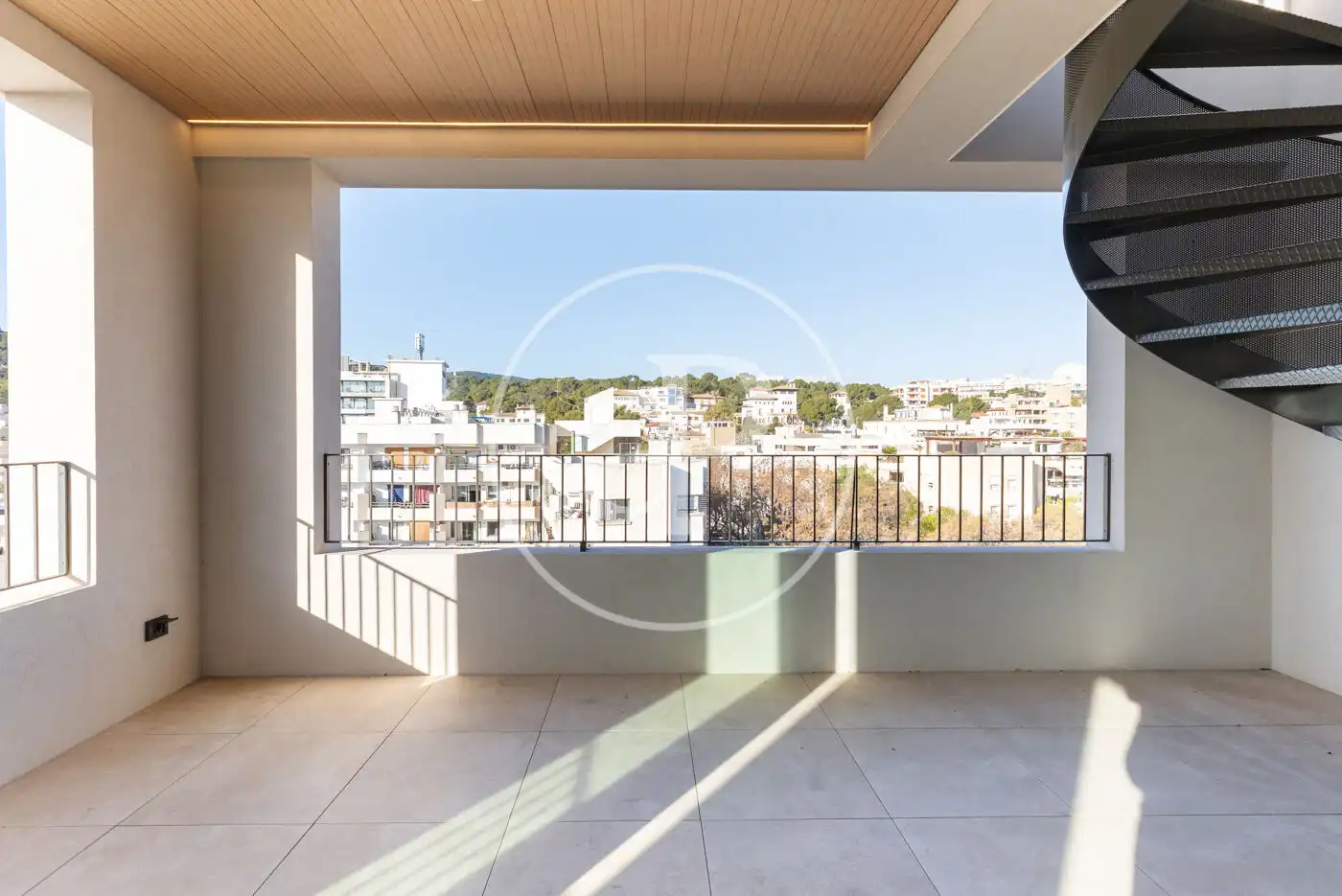 Terrassa de Àtic en venda en  Palma de Mallorca amb Aire condicionat, Calefacció i Jardí privat