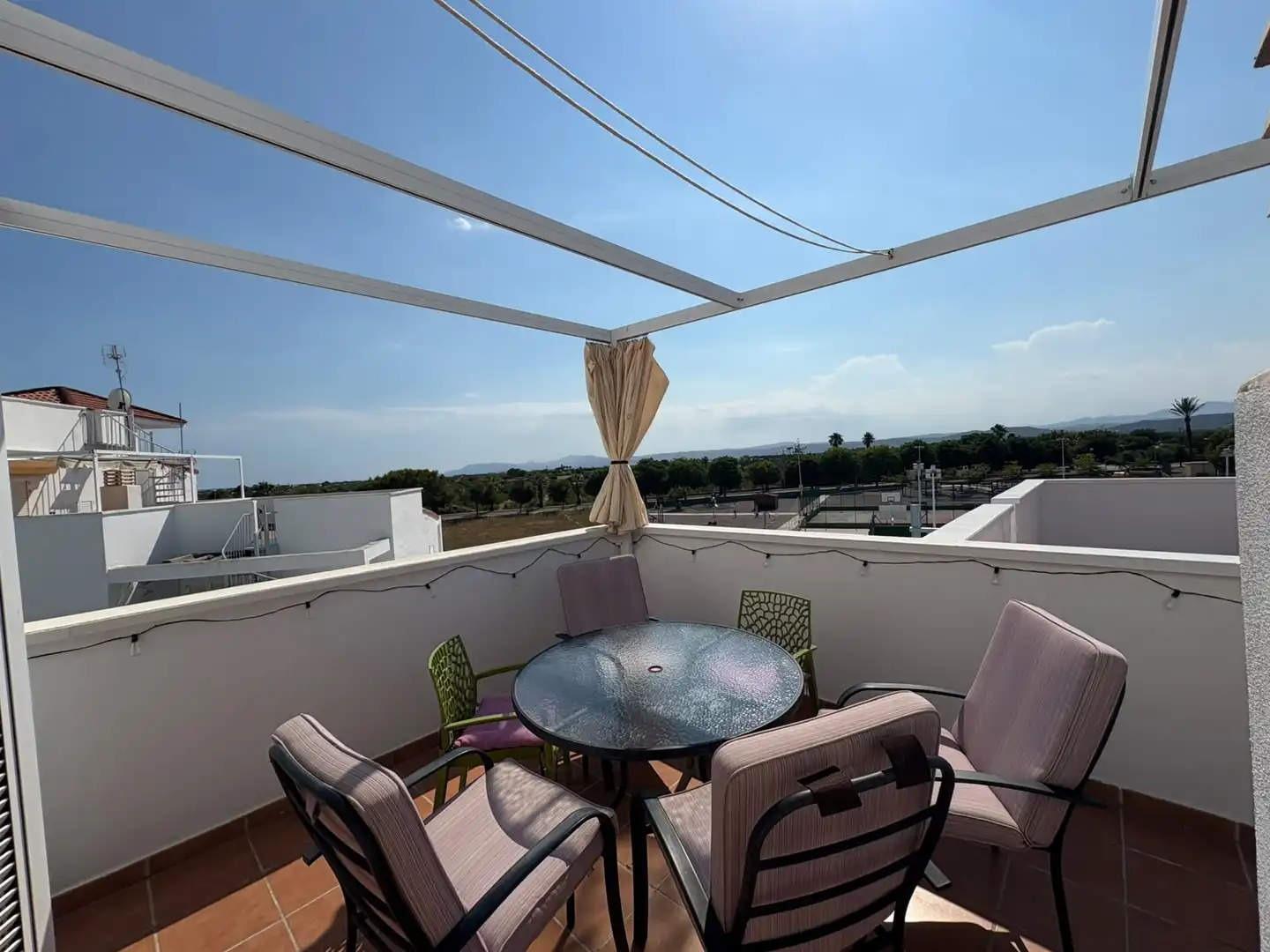 Terraza de Ático en venta en Alcalà de Xivert con Aire acondicionado, Calefacción y Jardín privado