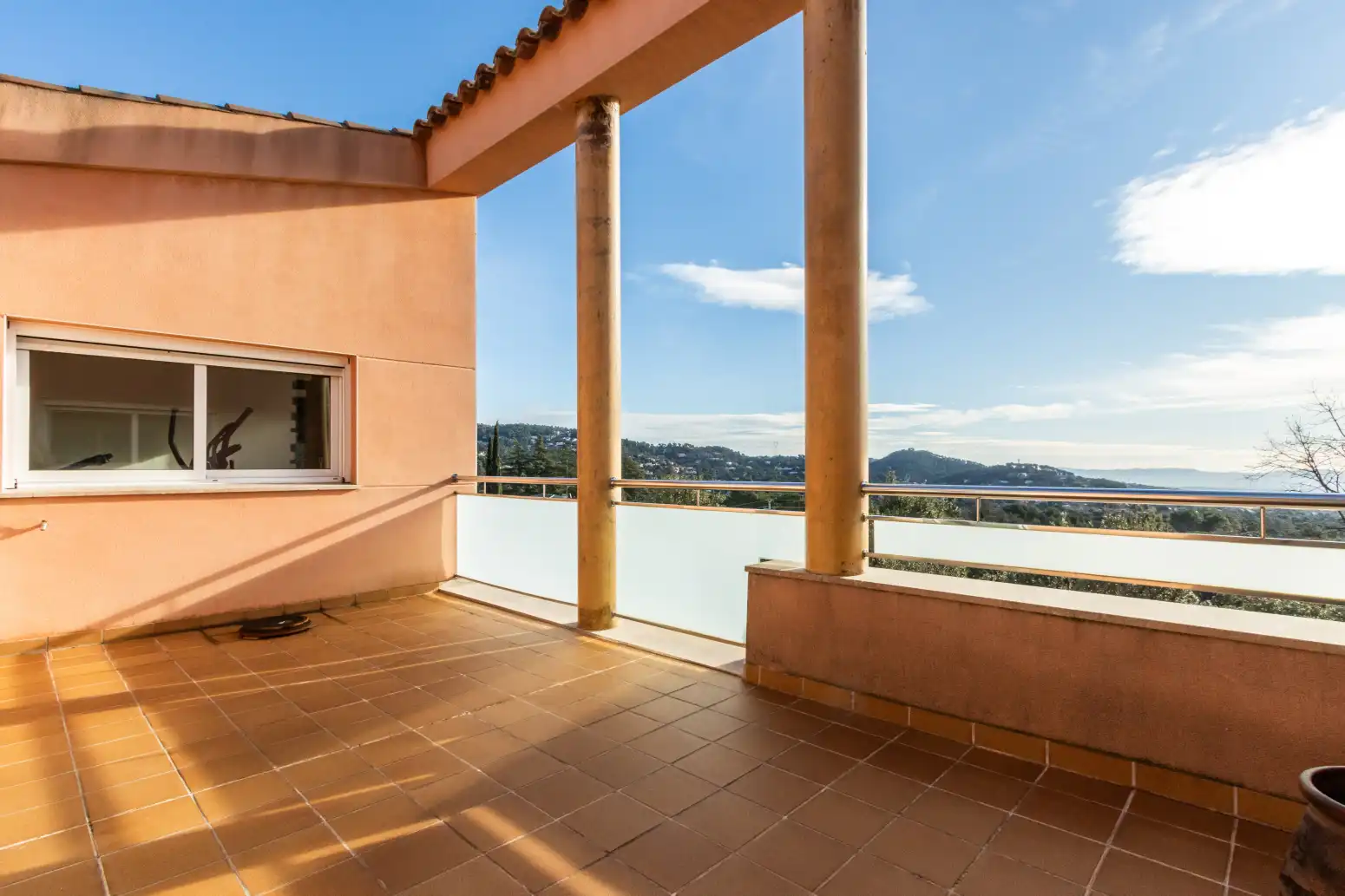 Terrassa de Casa o xalet en venda en Matadepera amb Aire condicionat, Calefacció i Jardí privat