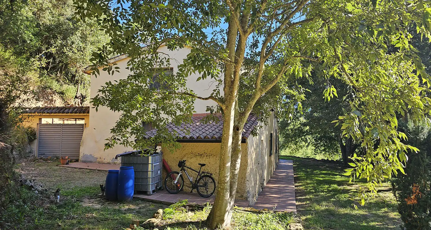 Vista exterior de Finca rústica en venta en Sant Celoni con Aire acondicionado, Calefacción y Jardín privado