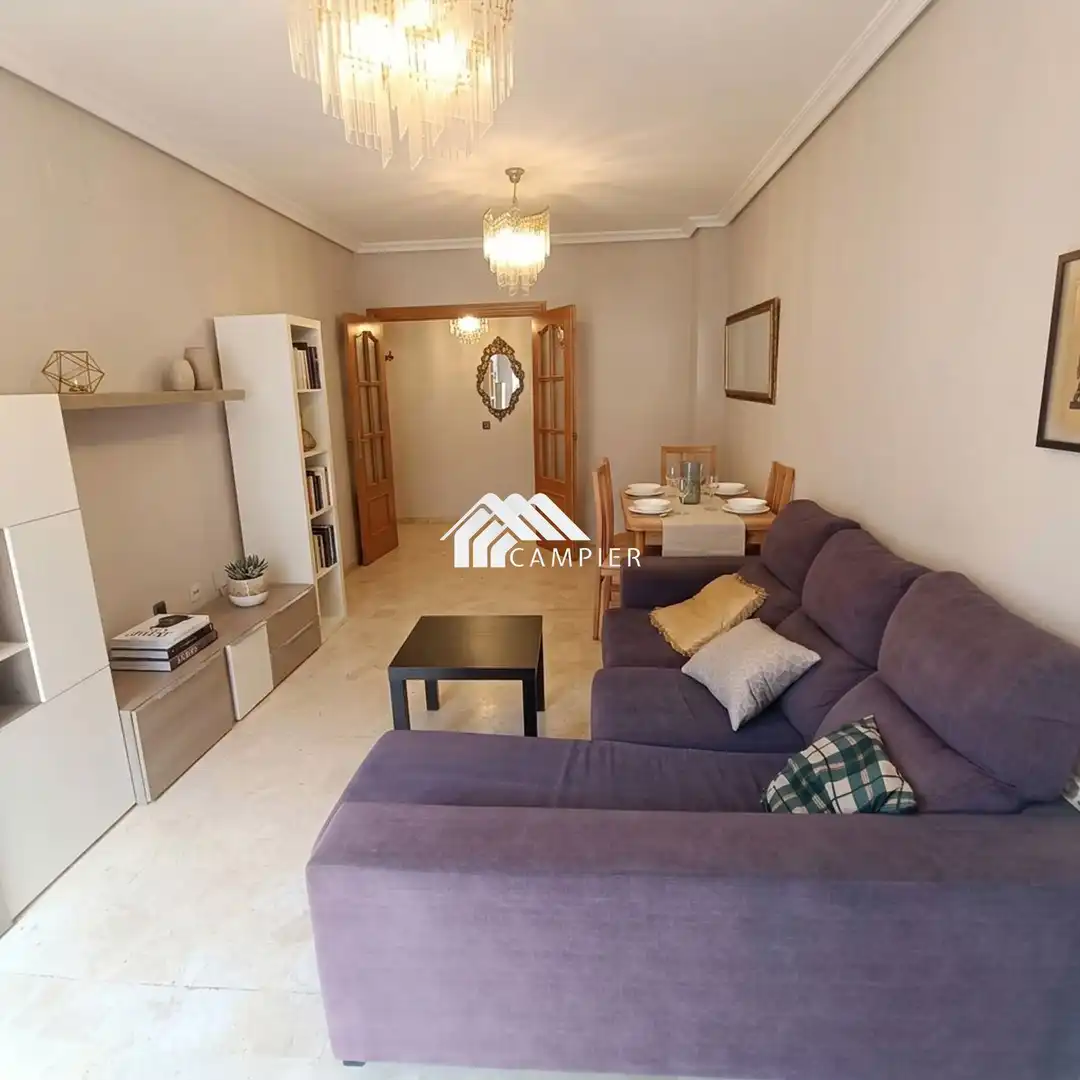 Wohnzimmer von Wohnung zum Verkauf in Albacete mit Heizung, Abstellraum und Möbliert