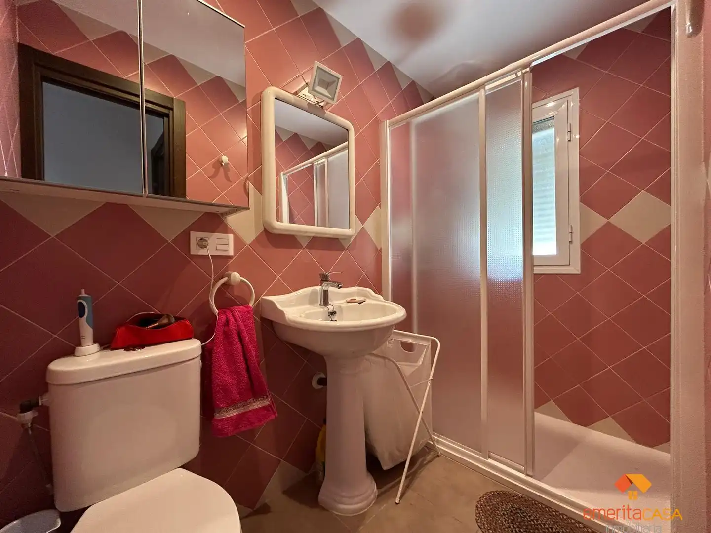 Bathroom of Flat for rent in Mérida  with Air Conditioner, Furnished and Balcony