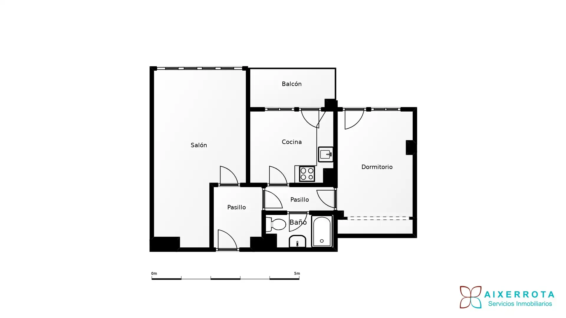 Apartamento en venta en Getxo  con Calefacción, Terraza y Balcón