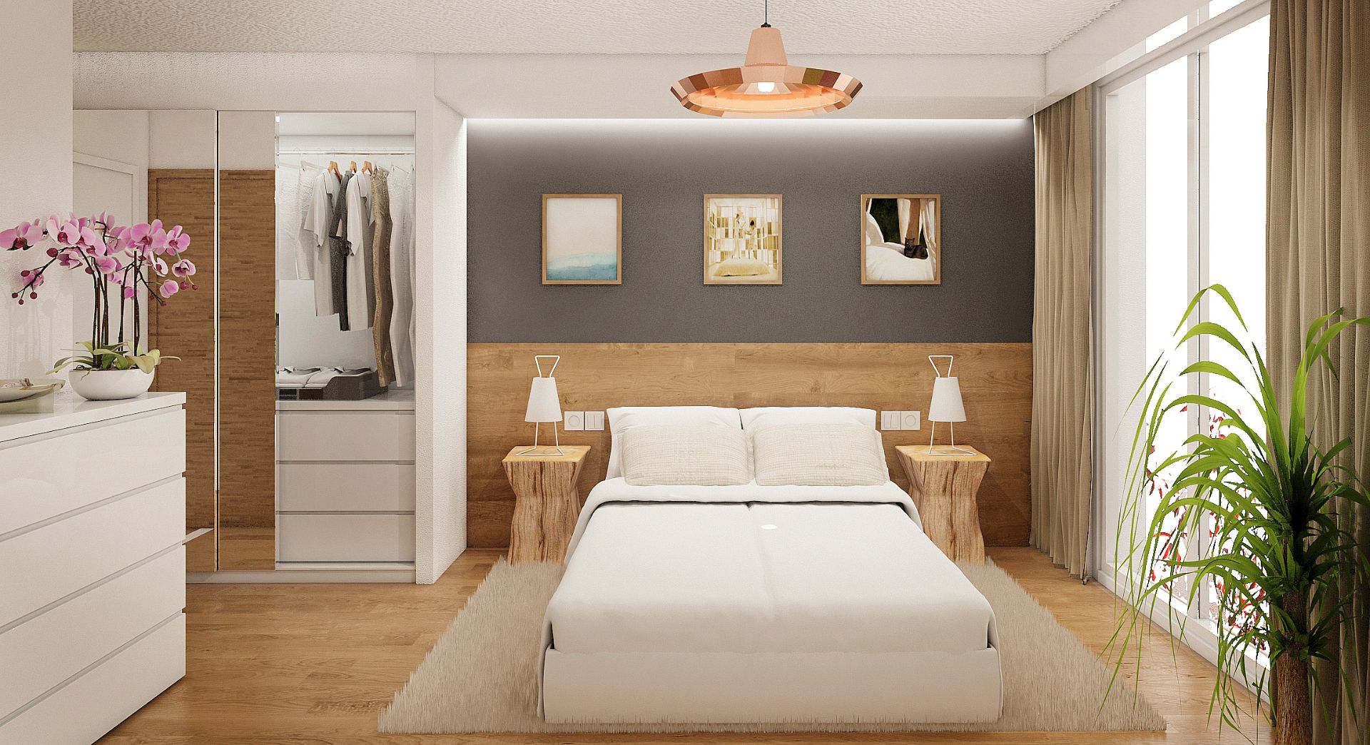 Bedroom of Duplex for sale in  Barcelona Capital  with Air Conditioner, Heating and Parquet flooring
