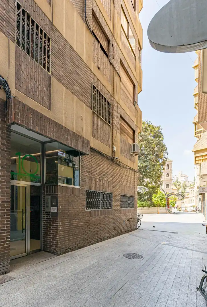Vista exterior de Piso en venta en Murcia con Aire acondicionado, Parquet y Trastero