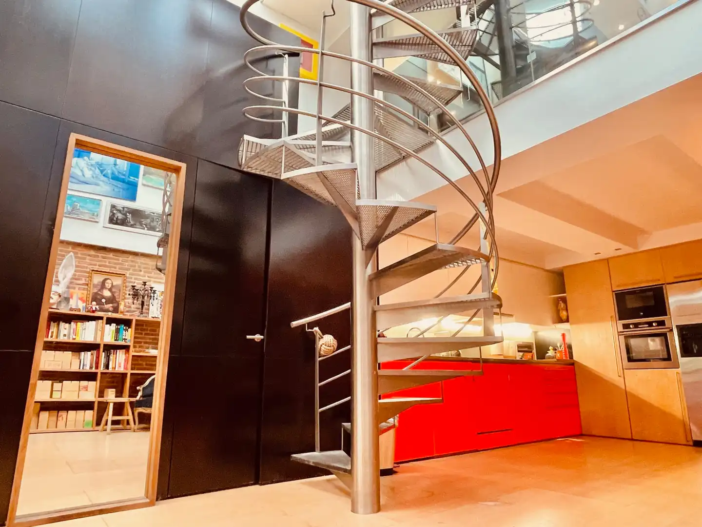 Maisonette zur Miete in Madrid mit Klimaanlage, Heizung und Möbliert