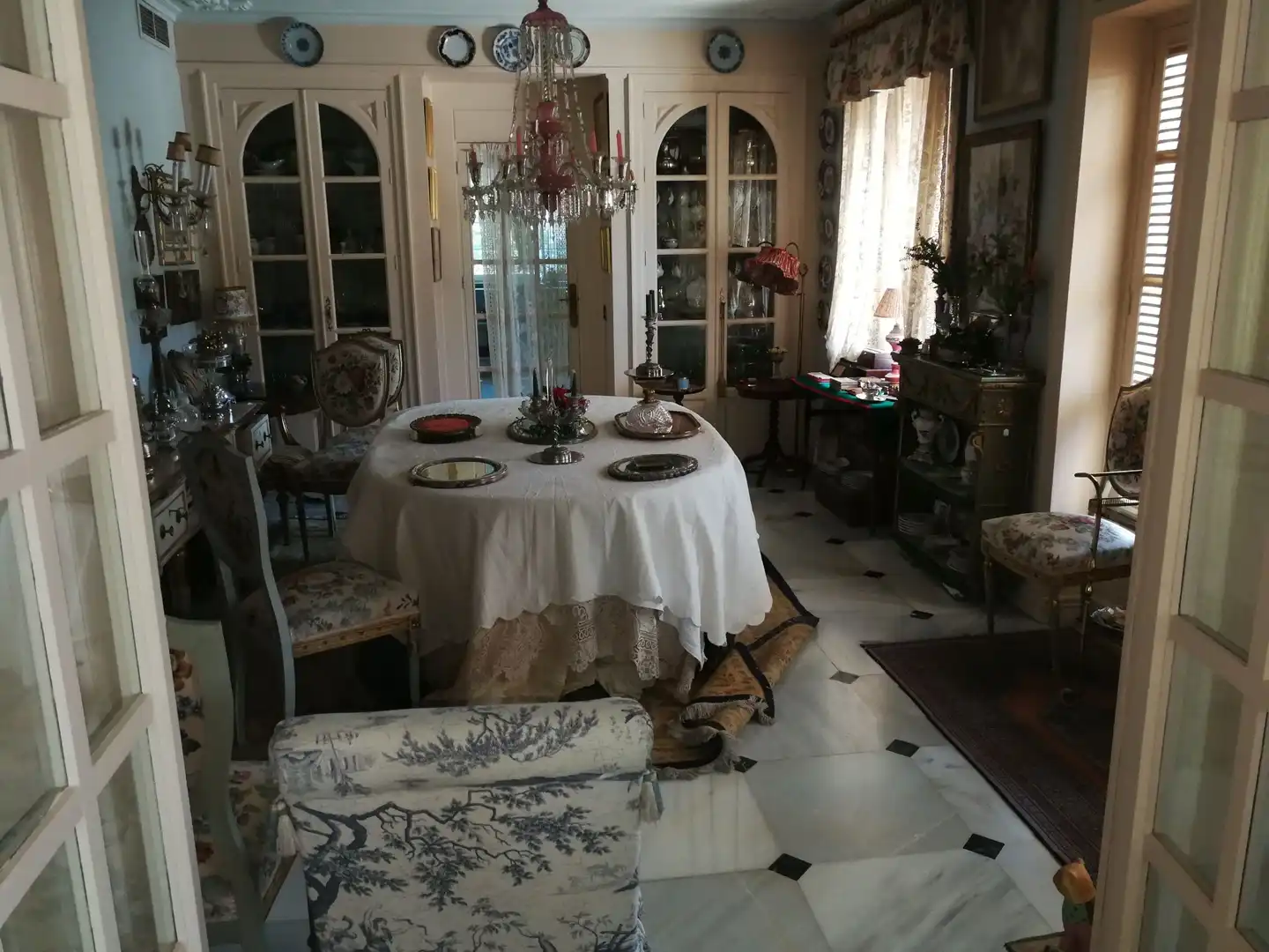 Dining room of Houses for sale in Córdoba  with Air Conditioner, Private garden and Terrace