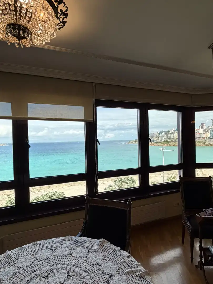 Exterior view of Flat for sale in A Coruña Capital   with Heating, Parquet flooring and Storage room