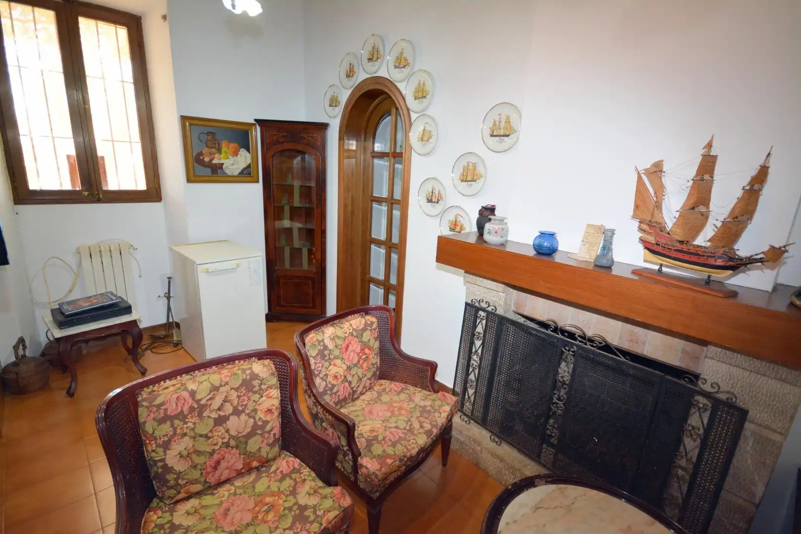 Sala d'estar de Finca rústica en venda en Marratxí amb Aire condicionat, Calefacció i Jardí privat