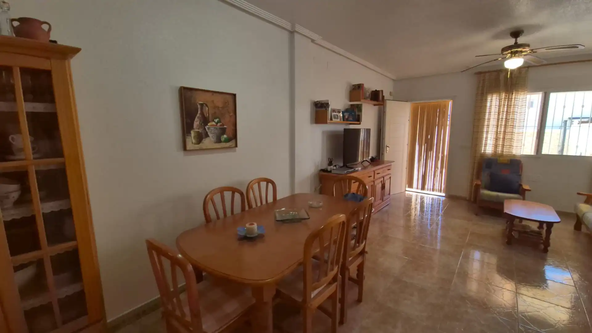 Comedor de Casa adosada en venta en Pilar de la Horadada con Aire acondicionado, Terraza y Amueblado