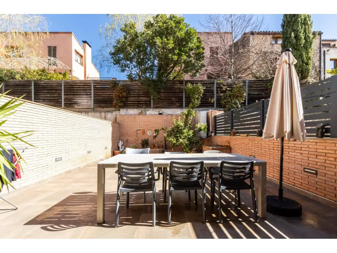 Terrace of Detached homes for sale in Sant Llorenç Savall  with Air Conditioner
