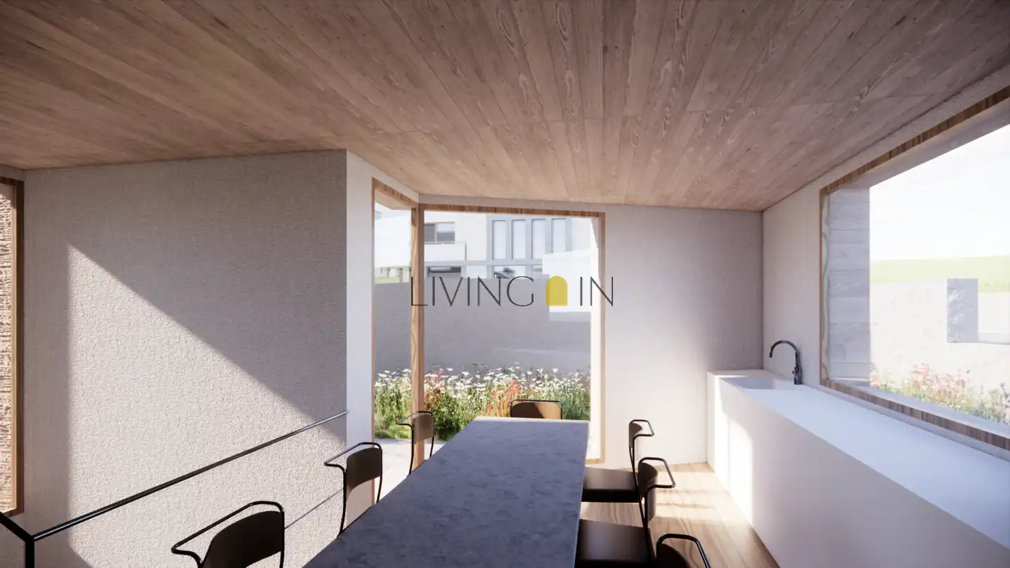 Sala de estar de Casa o chalet en venta en Esplugues de Llobregat con Aire acondicionado, Jardín privado y Terraza