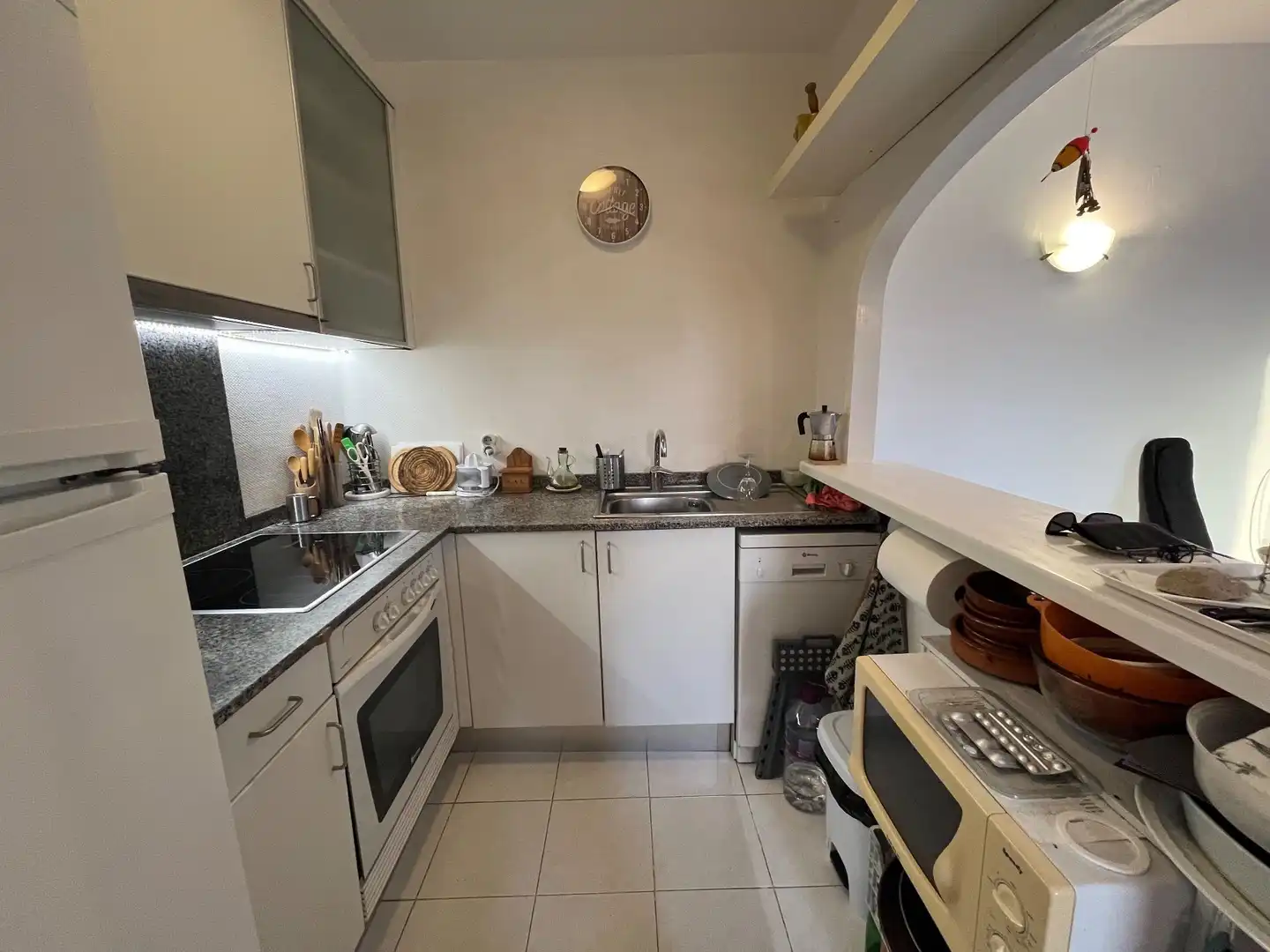 Cuina de Apartament en venda en Es Mercadal amb Aire condicionat, Traster i Piscina comunitària