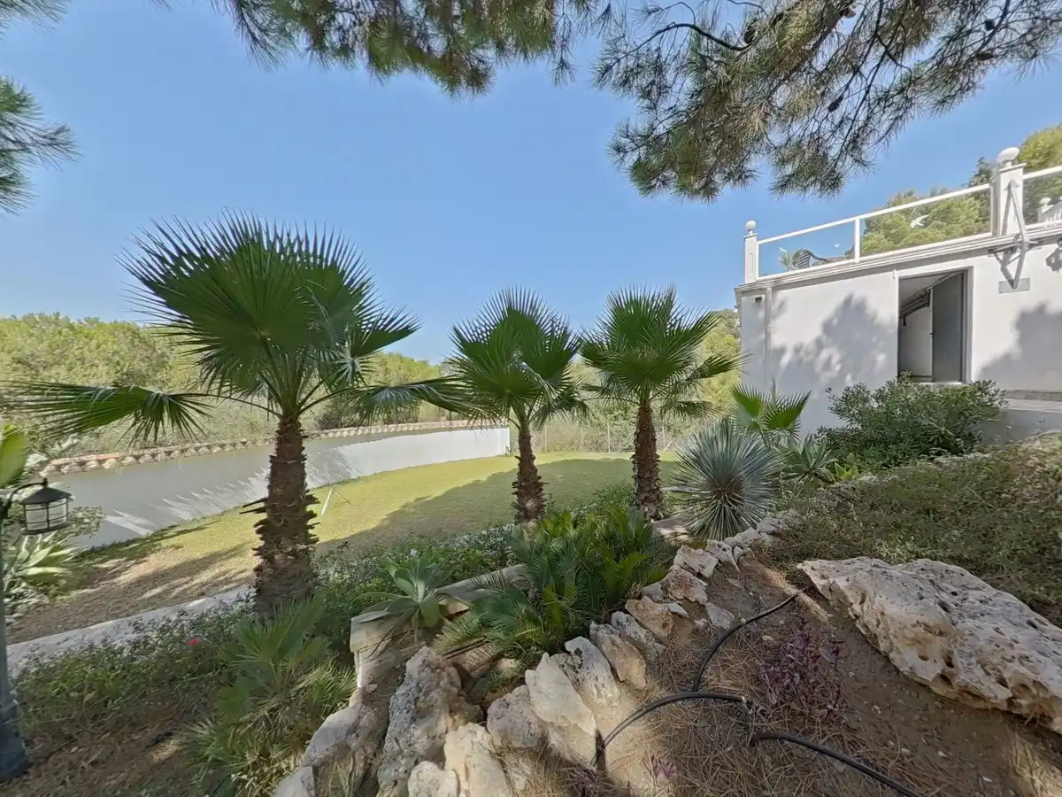 Jardín de Casa o chalet en venta en Mijas