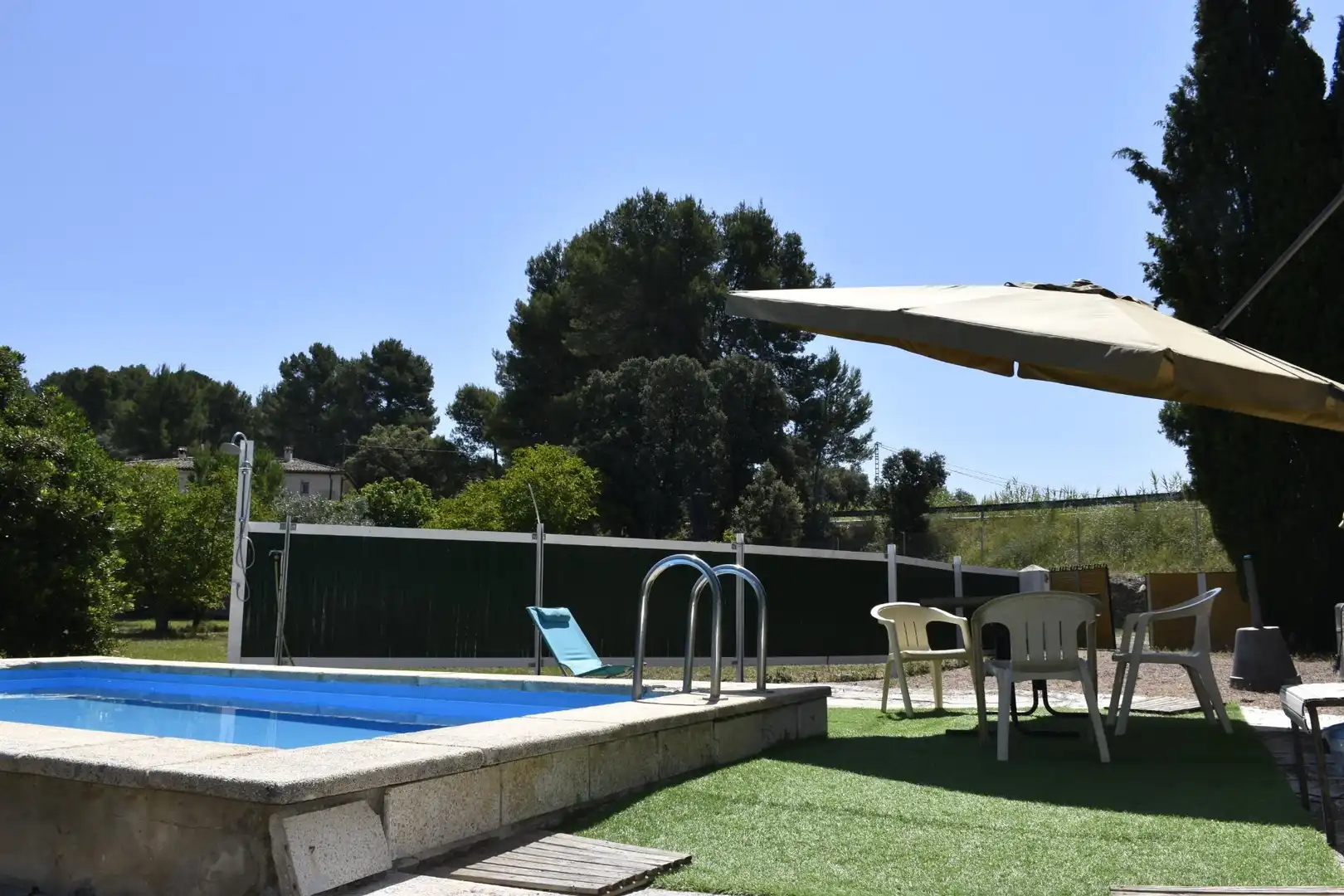 Piscina de Finca rústica en venta en Quatretondeta