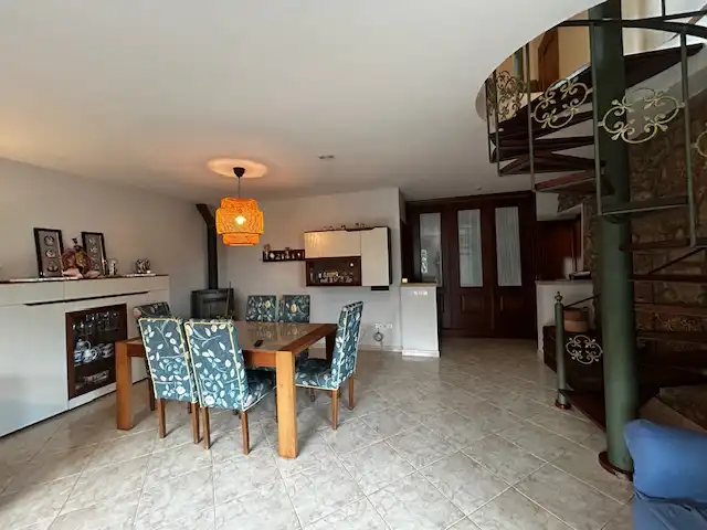 Dining room of Houses for sale in Vilanova de Arousa  with Heating, Private garden and Parquet flooring
