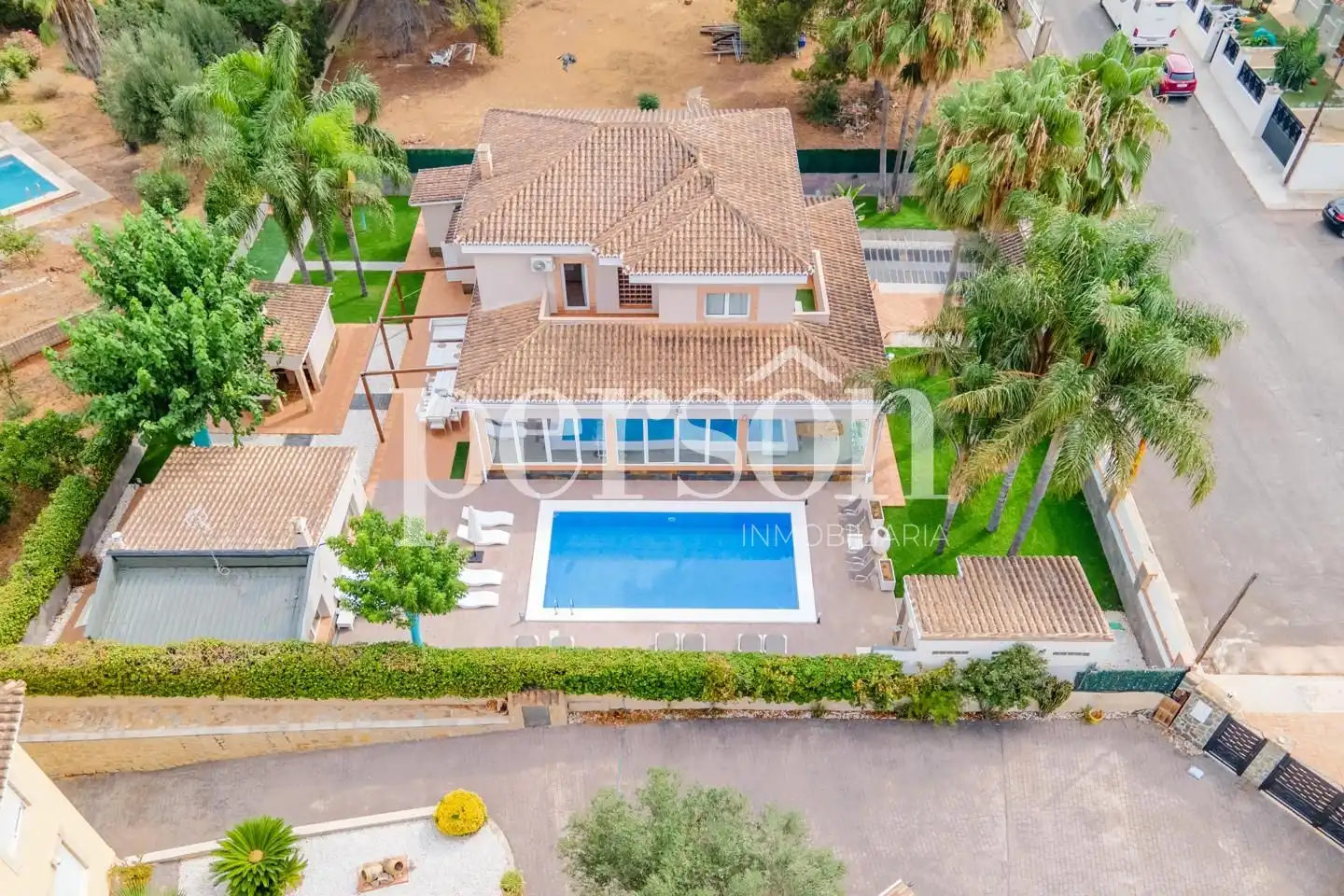 Exterior view of Houses for sale in Bétera  with Air Conditioner, Heating and Private garden
