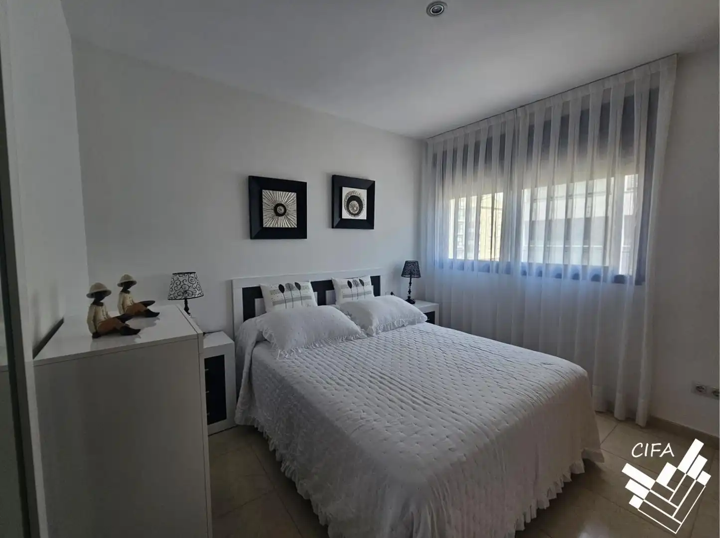 Bedroom of Flat for rent in Benicarló  with Air Conditioner, Heating and Furnished