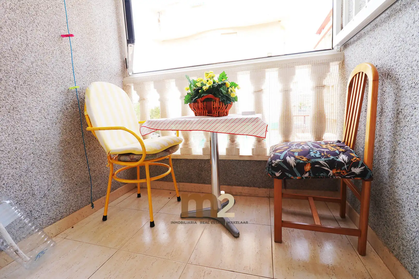 Balcony of Apartments for sale in Guardamar del Segura  with Air Conditioner, Terrace and Furnished