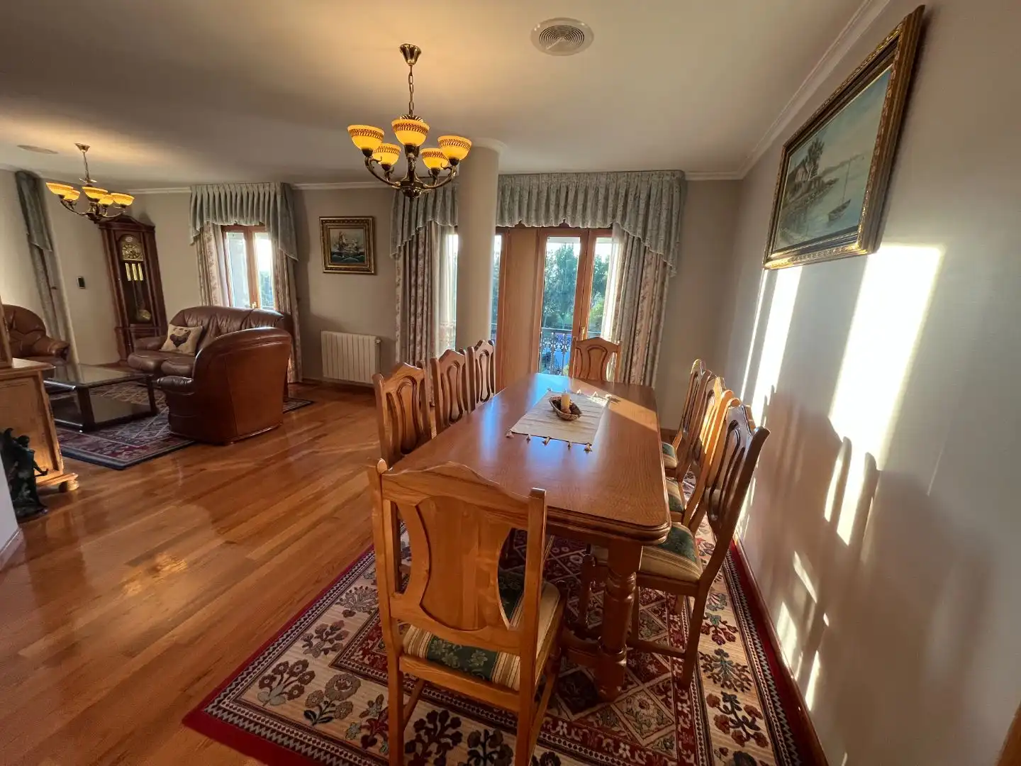 Dining room of Duplexes for sale in Monforte de Lemos  with Heating, Private garden and Parquet flooring