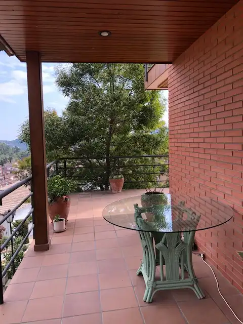 Terrassa de Casa o xalet en venda en La Palma de Cervelló amb Aire condicionat, Calefacció i Jardí privat