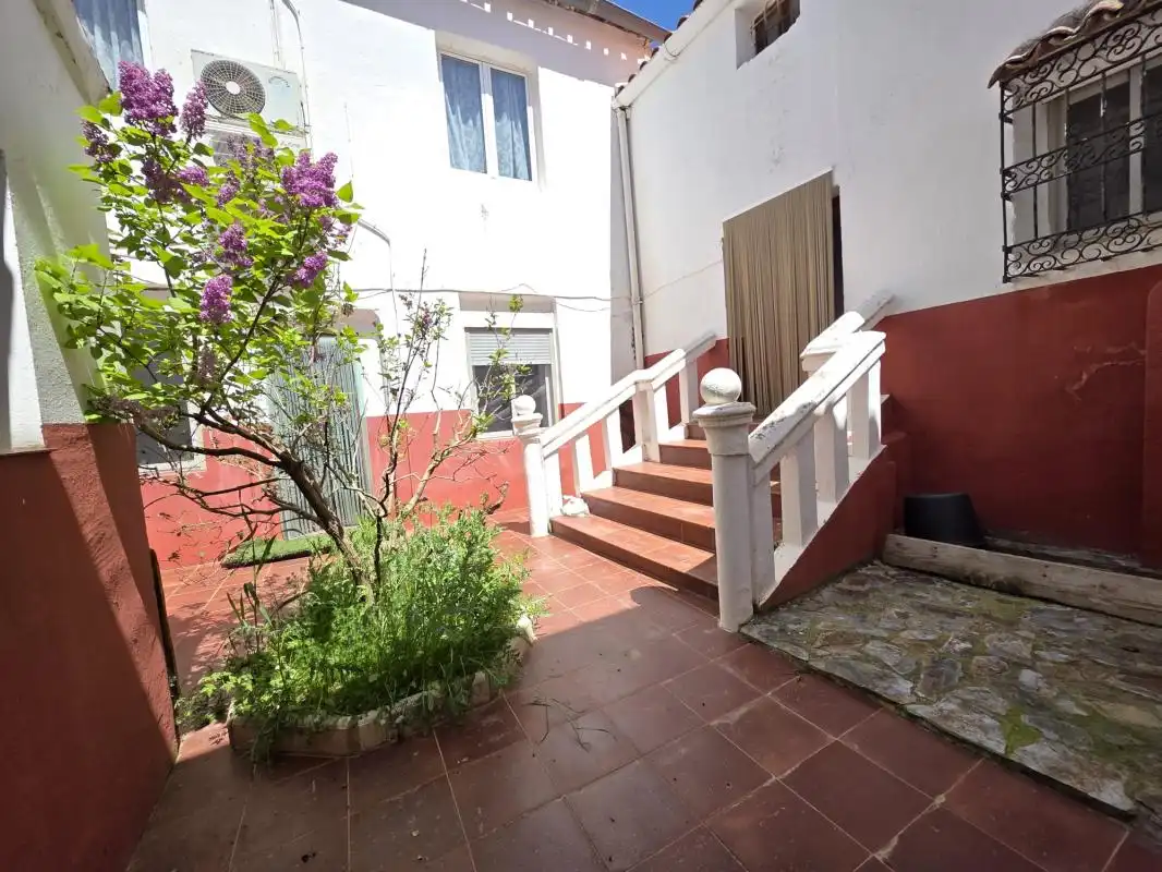 Terraza de Finca rústica en venta en Robledo con Calefacción, Jardín privado y Terraza
