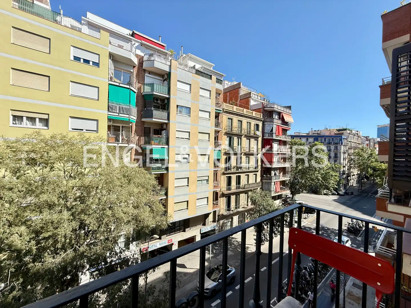 Exterior view of Flat for rent in Barcelona  with Air Conditioner, Heating and Parquet flooring