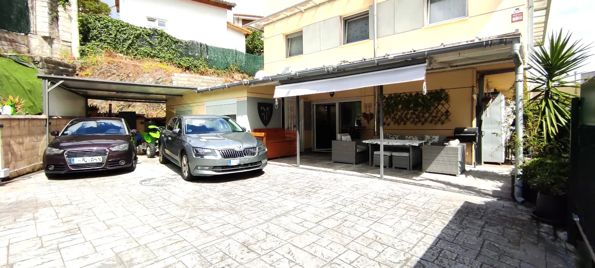 Terrassa de Casa adosada en venda en Castro-Urdiales amb Calefacció, Jardí privat i Terrassa