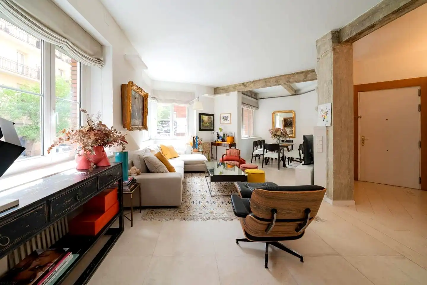 Sala d'estar de Planta baixa en venda en Madrid amb Aire condicionat, Calefacció i Traster