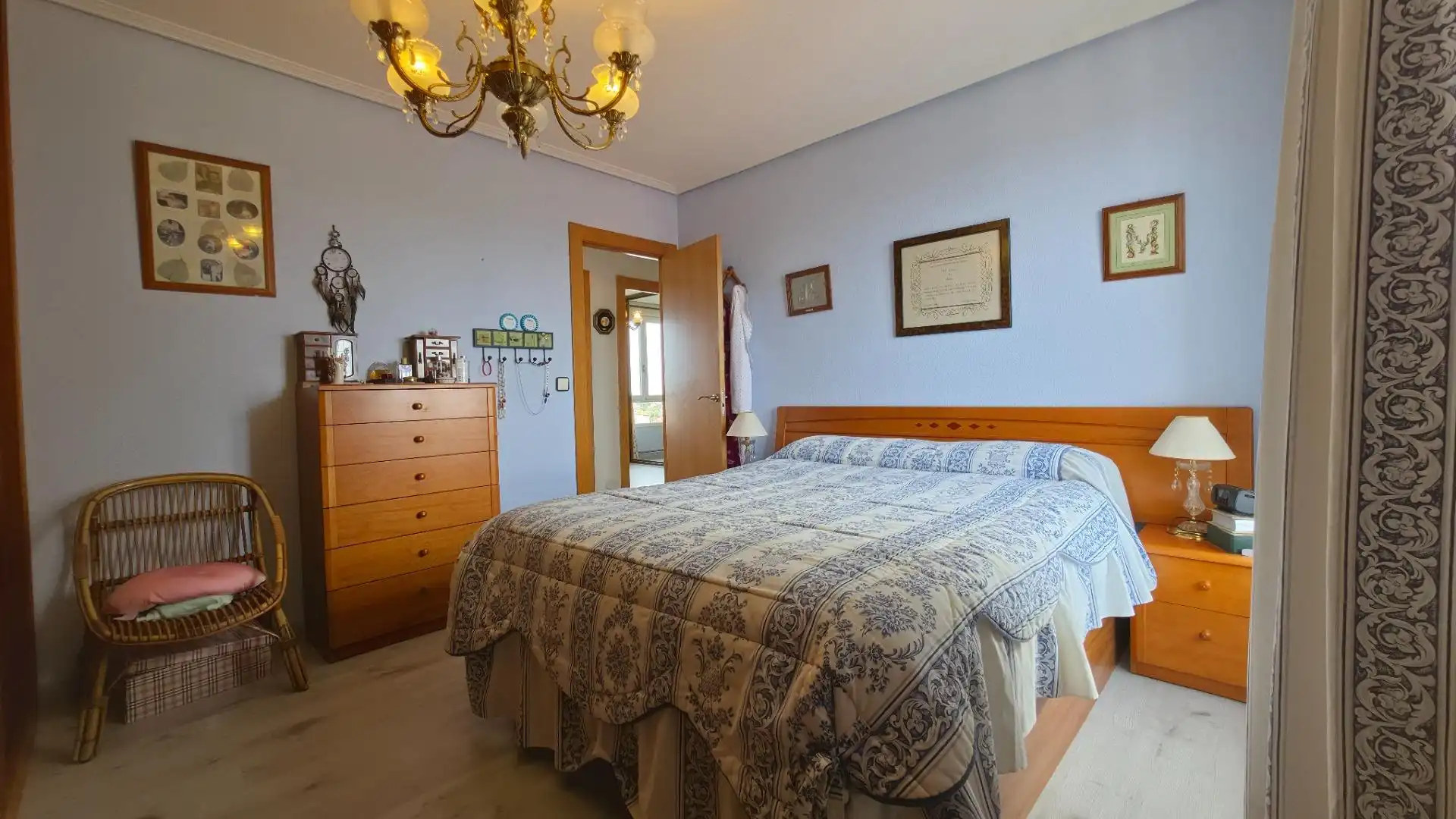 Bedroom of Flat for sale in Santander  with Heating