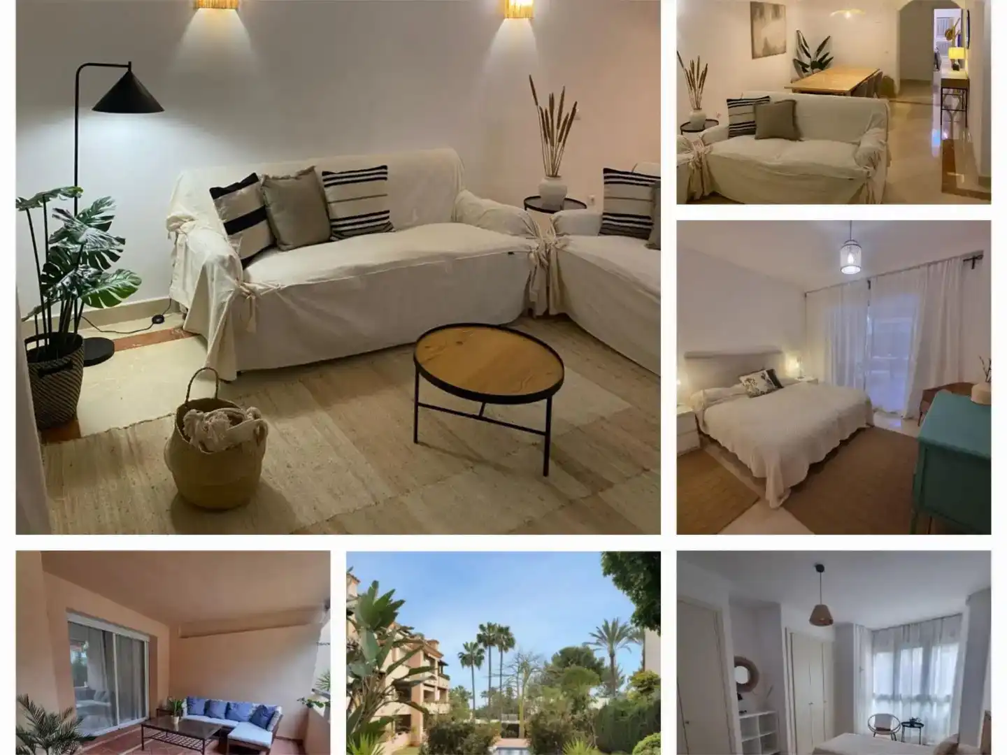 Vista exterior de Pis de lloguer en Marbella amb Aire condicionat i Piscina