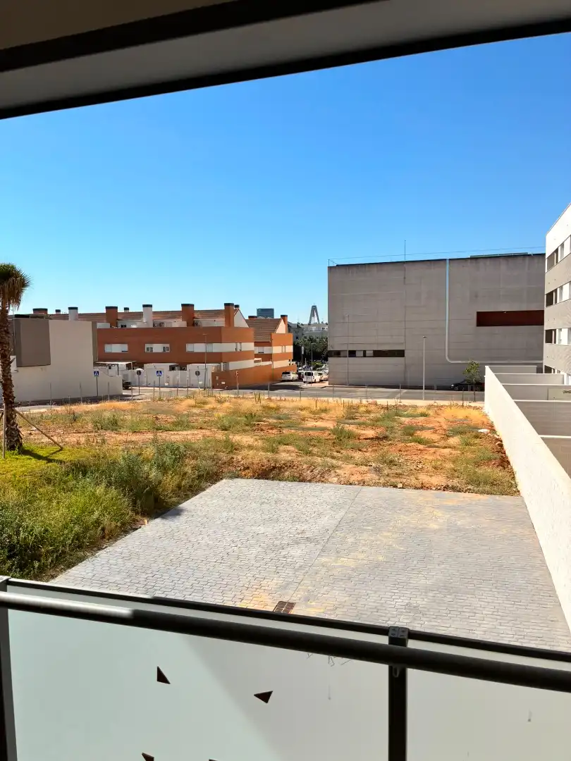 Exterior view of Flat for sale in Badajoz  with Air Conditioner, Heating and Storage room