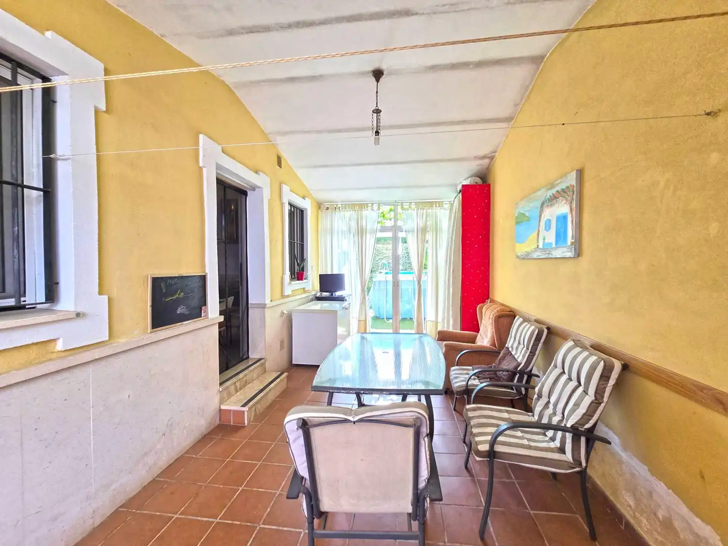 Terraza de Casa adosada en venta en Espartinas con Jardín privado, Terraza y Balcón