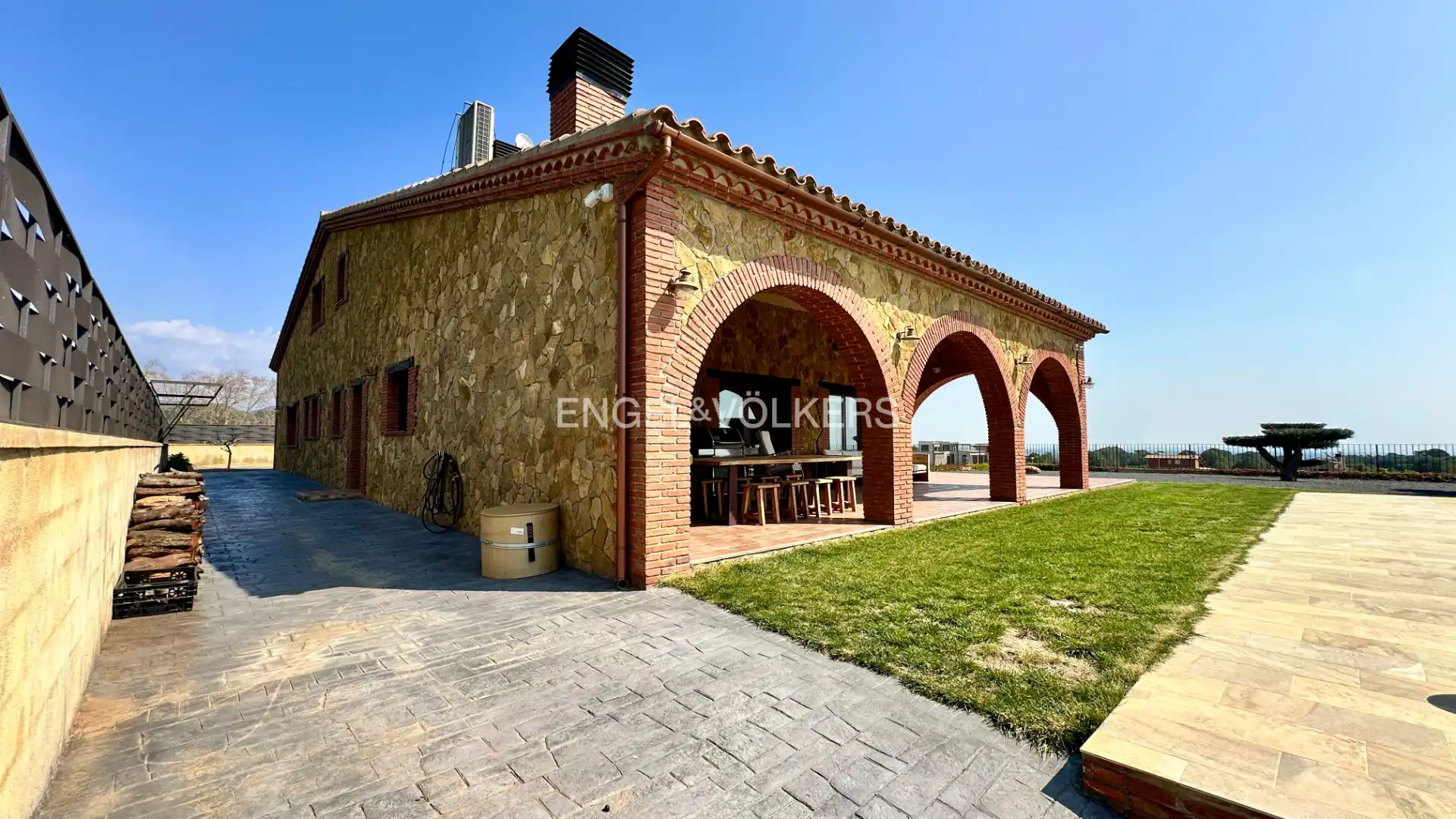 Terrace of Houses for sale in Vilanova d'Escornalbou  with Air Conditioner, Heating and Private garden
