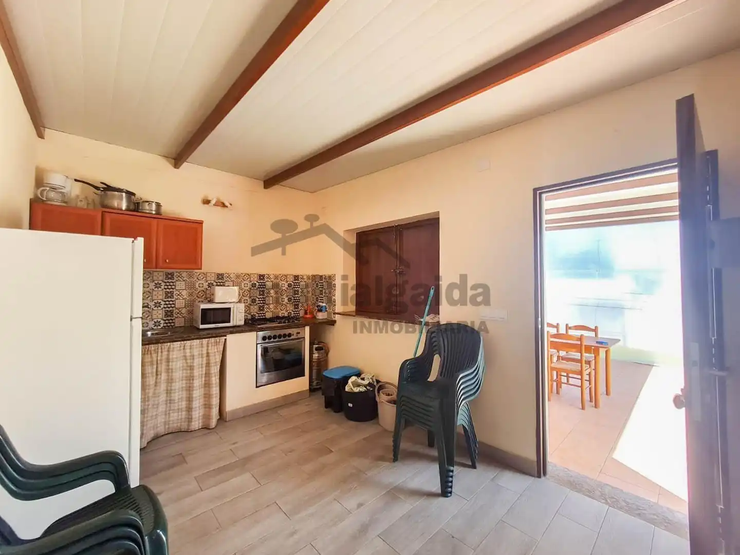 Cocina de Finca rústica en venta en Chipiona con Trastero y Piscina