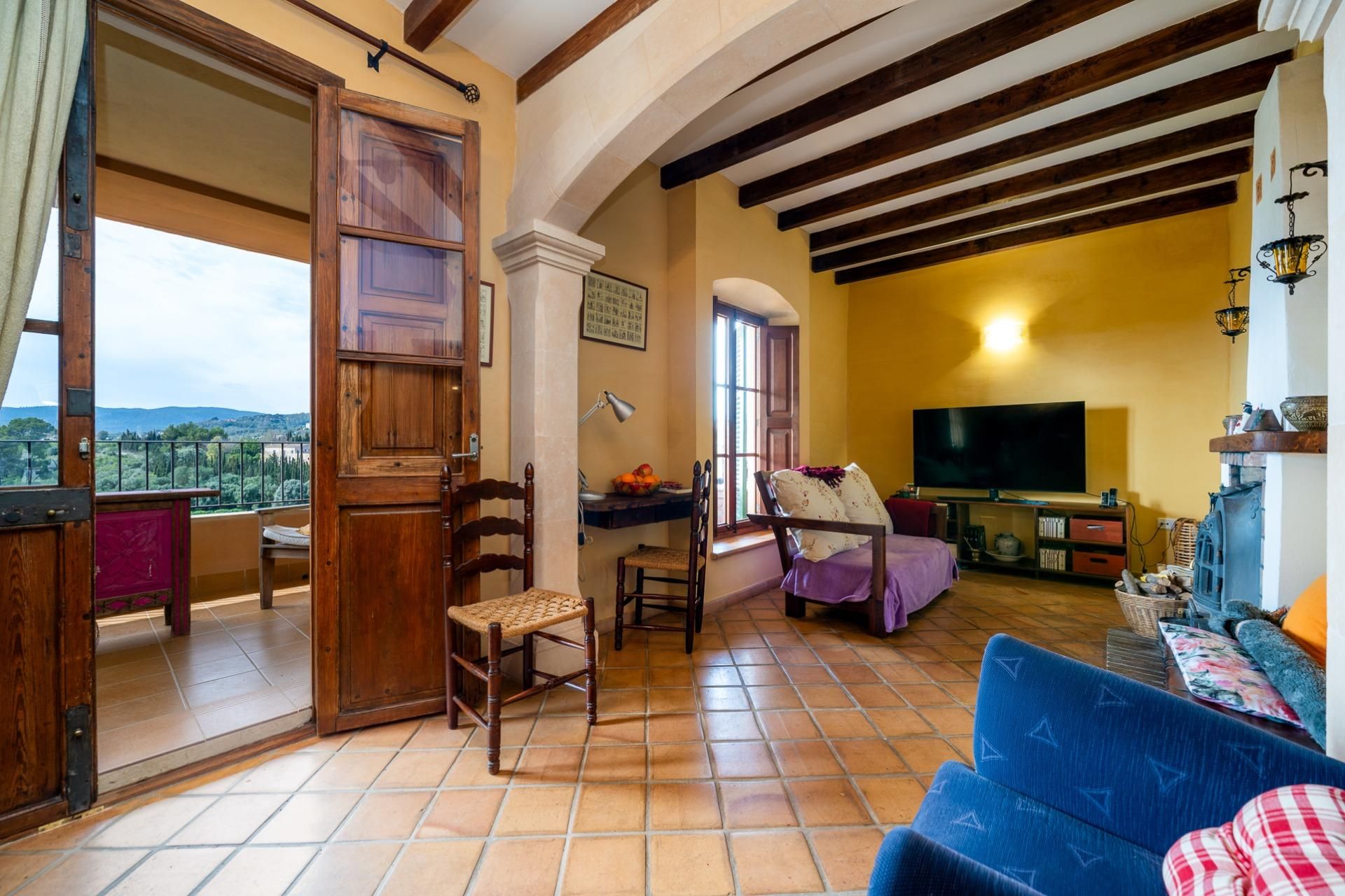 Living room of Duplex for sale in  Palma de Mallorca  with Private garden, Terrace and Storage room