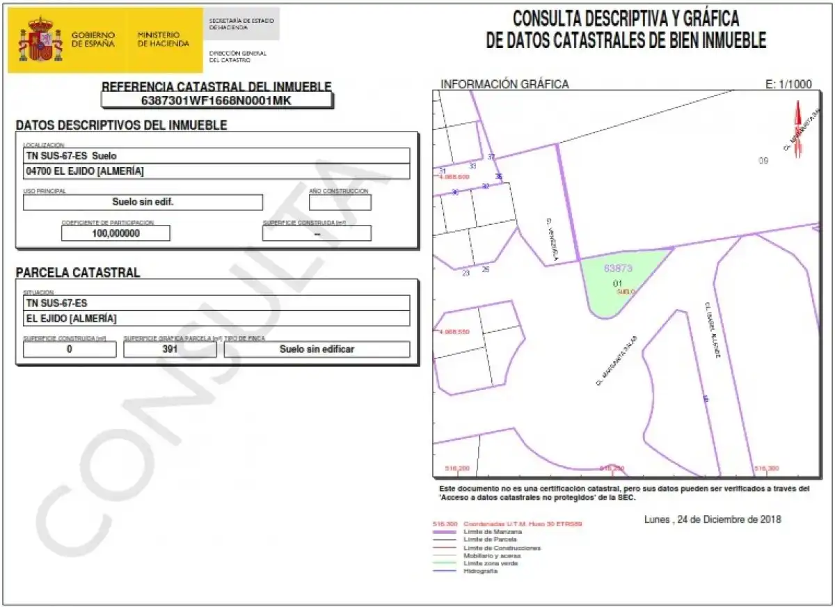 Terrenos y solares en venta en El Ejido Ciudad, imagen 5