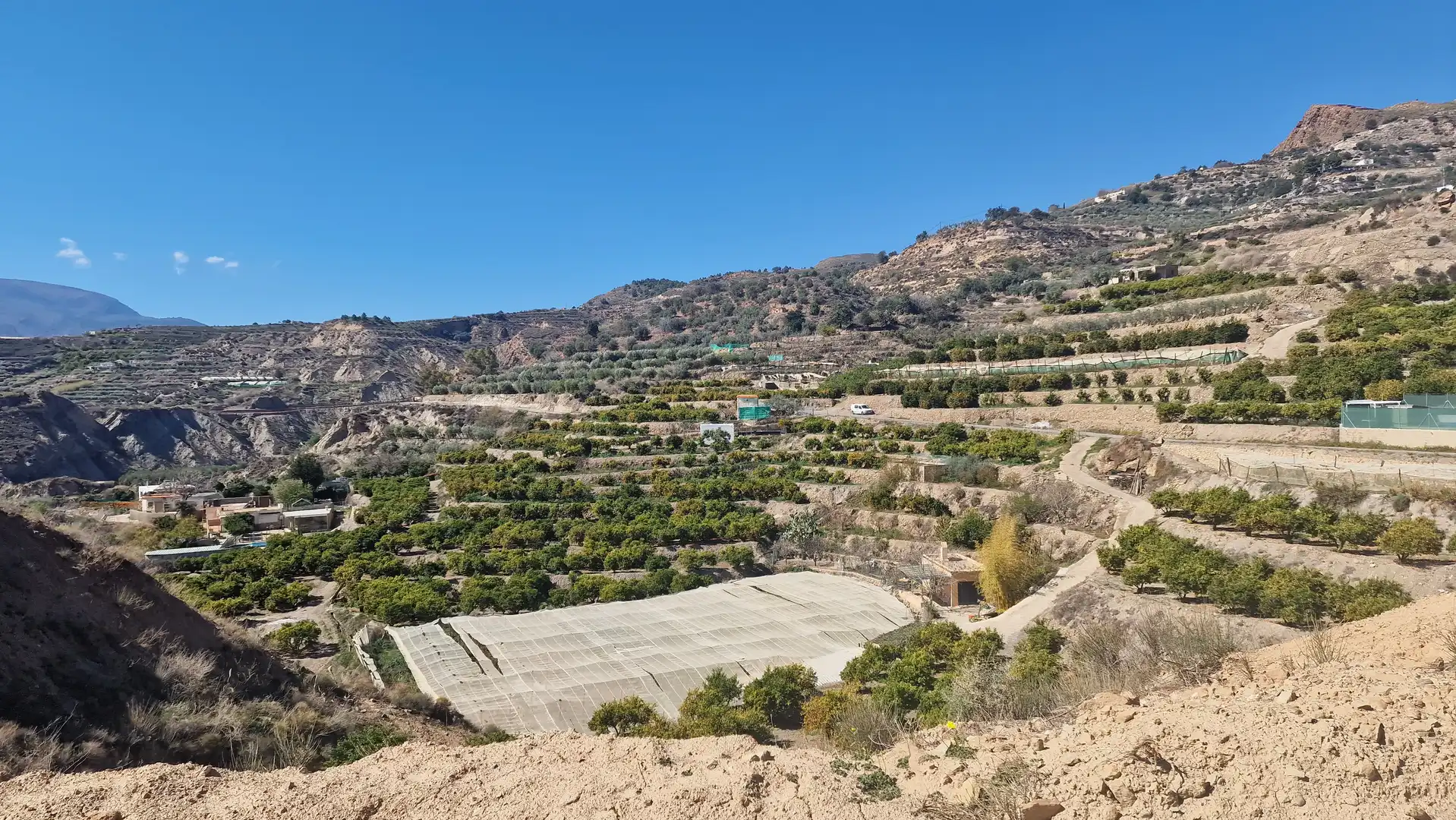 Vista exterior de Finca rústica en venda en Canjáyar amb Jardí privat, Terrassa i Traster