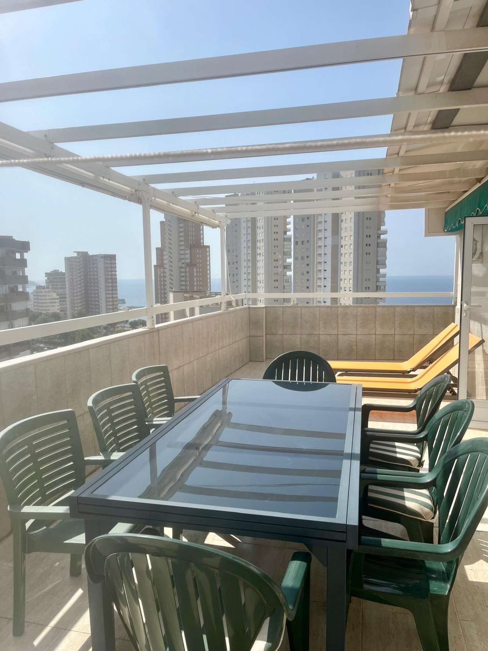 Terrasse von Wohnungen zur untervermieten in Benidorm mit Klimaanlage, Heizung und Terrasse