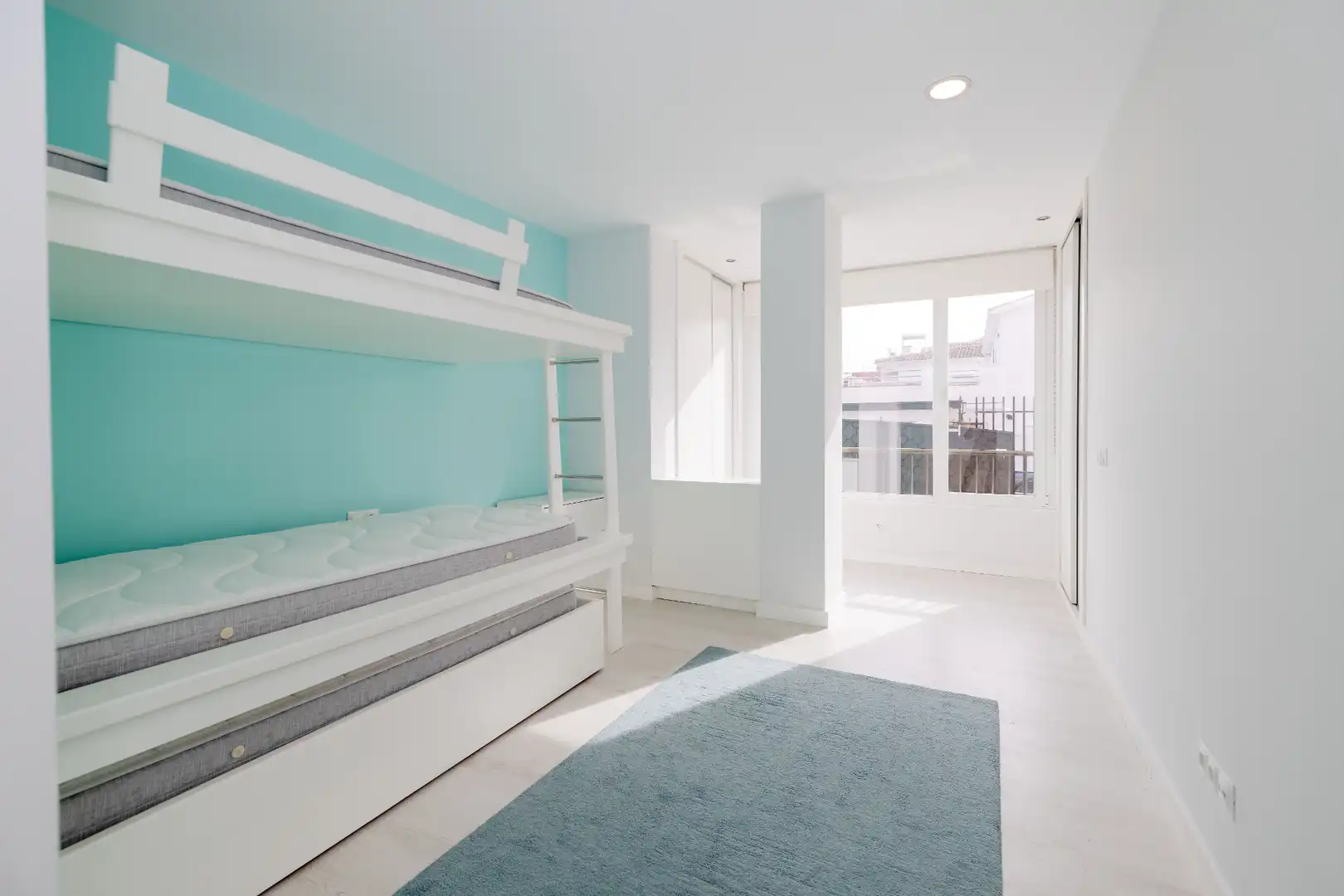 Schlafzimmer von Wohnung zum Verkauf in Málaga mit Klimaanlage, Heizung und Terrasse