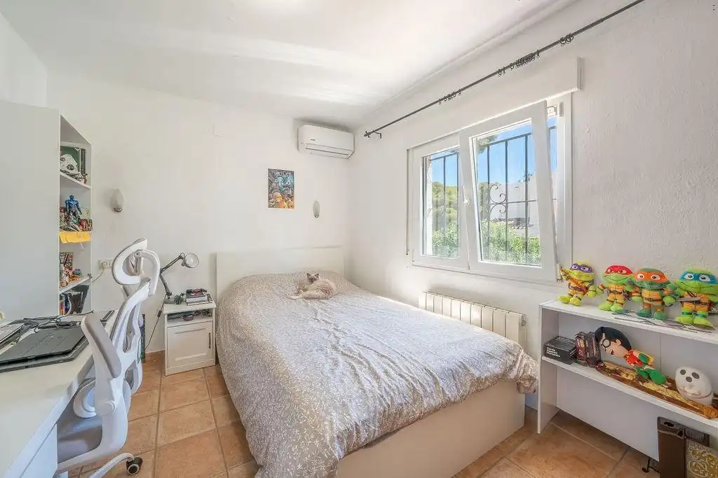 Bedroom of Houses for sale in Jávea / Xàbia  with Air Conditioner, Heating and Private garden