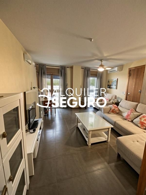 Sala d'estar de Pis de lloguer en Alcorcón amb Calefacció i Moblat